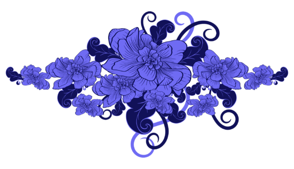 Anemones Border Svg: Elevate Your Visual Design