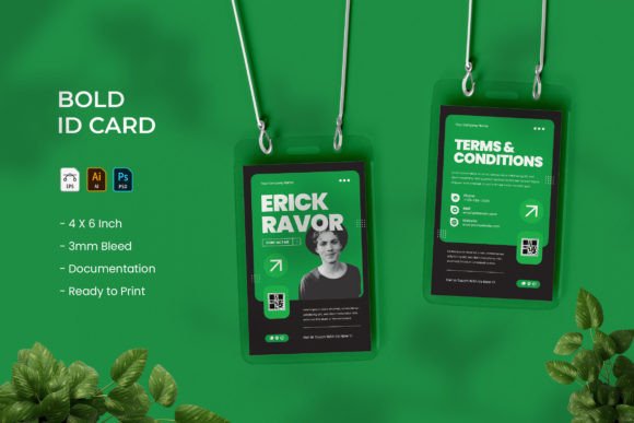 Bold - ID Card: Modern Design for Professional Identity