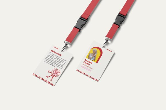 Elevating Brand Identity with the Ice Cream Shop - Id Card Design