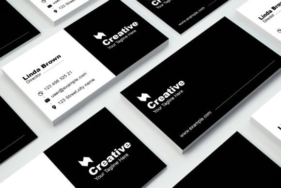 Elevating Professional Identity: The Strategic Power of a Black Business Card Design