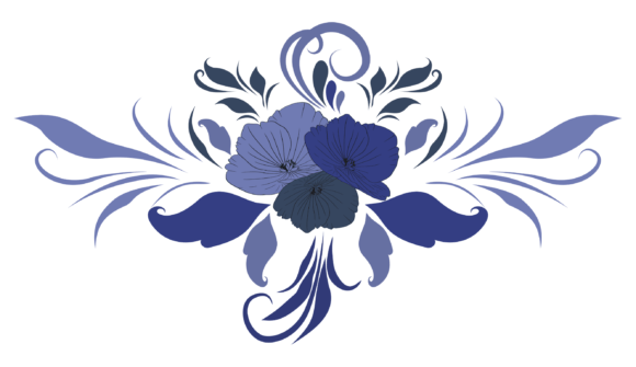Floral Divider Svg for Creative Projects