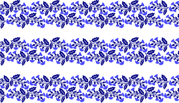 Flower Vector Border Svg for Creative Projects