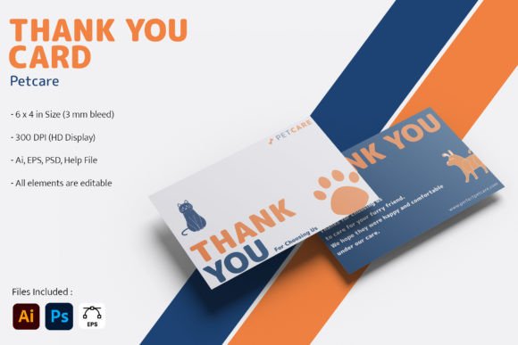 Integrating the Petcare - Thank You Card into Your Professional Workflow