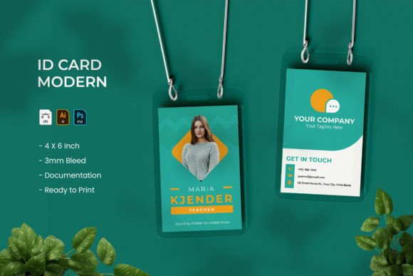Modern Clean - ID Card: A Practical Evaluation for Professional Identity
