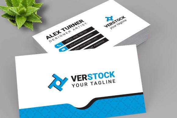 New Business Card Design Template Layout