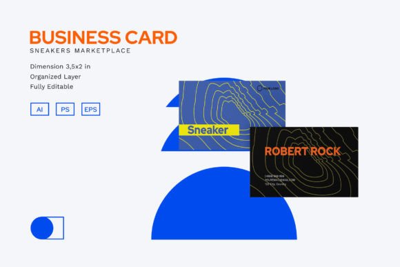 Sneakers Marketplace - Business Card for Modern Creators
