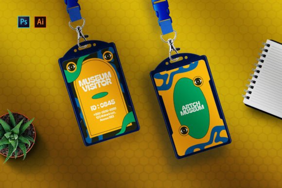 Surrealismo - ID Card: A Professional Template for Modern Branding
