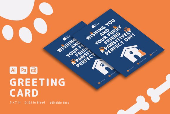 Transform Your Pet Business with the Pet Shop - Greeting Card Template