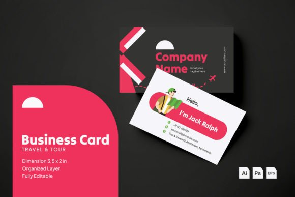 Travel Tour - Business Card
